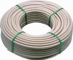flexibele mantelbuis 17 mm grijs - rol a 50 mtr., Doe-het-zelf en Verbouw, Buizen en Afvoer, Ophalen of Verzenden, Nieuw