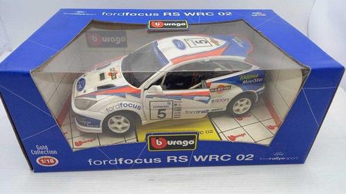 Bburago 1:18 - Modelauto - Ford Focus RS WRC 02 - (cod.C20), Hobby en Vrije tijd, Modelauto's | 1:5 tot 1:12