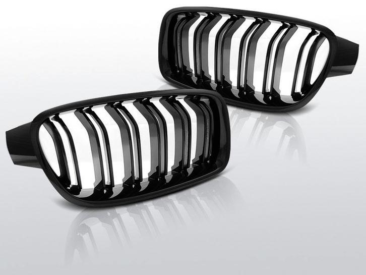 Grillen set | Nieren | BMW 3-Serie F30/F31 2012- zwart glanz, Auto-onderdelen, Carrosserie en Plaatwerk, Nieuw, BMW, Verzenden