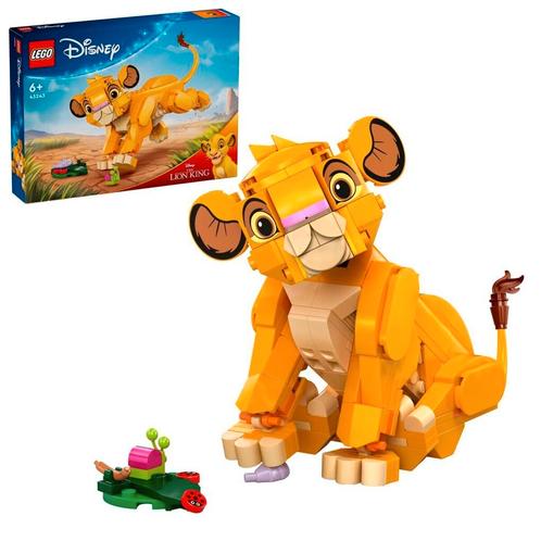 LEGO Disney 43243 Simba de Leeuwenkoning als Welp, Kinderen en Baby's, Speelgoed | Duplo en Lego, Nieuw, Verzenden