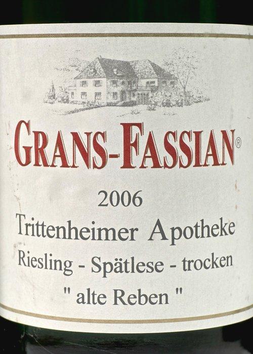 2006 Grans-Fassian, Trittenheimer Apotheke Riesling Trocken,, Verzamelen, Wijnen