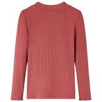 vidaXL Kindershirt met lange mouwen en lage col 128, Verzenden, Nieuw