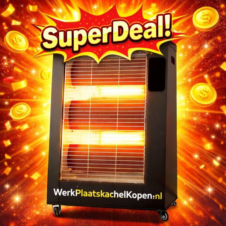 Elektrische infraroodkachel - Zeer effectief - ACTIEPRIJS, Huis en Inrichting, Kachels, Overige soorten, Elektrisch, Nieuw, Vrijstaand