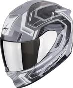 Scorpion EXO-1400 Evo II Air Linart Grijs Wit Integraalhelm, Motoren, Kleding | Motorhelmen, Nieuw met kaartje, Overige merken