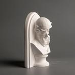 Holy - sculptuur, Poseidon - 13 cm - Gips, Antiek en Kunst