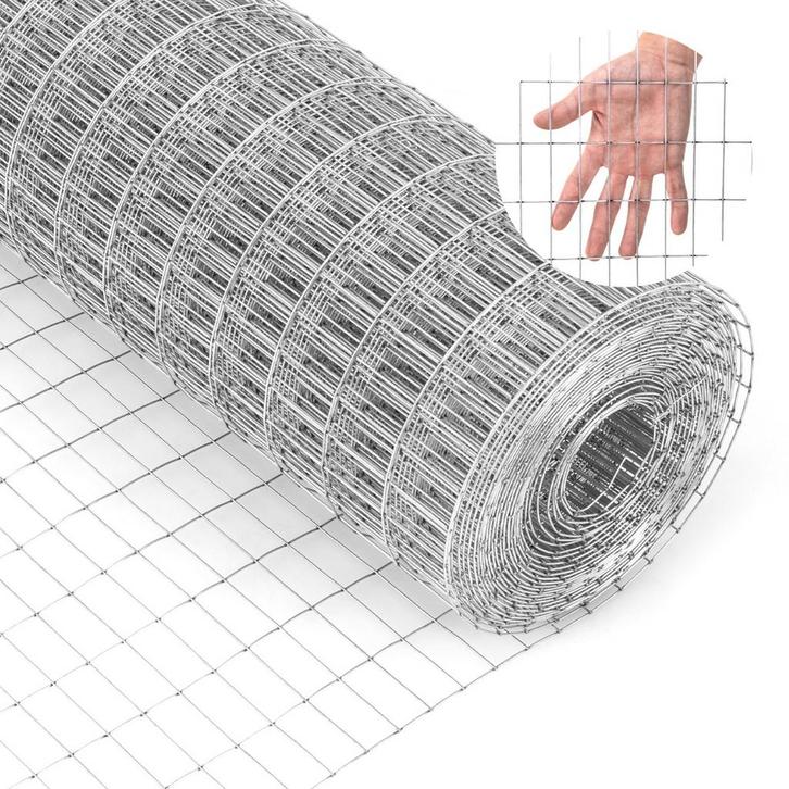 LIVSK Gegalvaniseerd Kippengaas - 15 x 0,6 m - Duurzaam en R, Dieren en Toebehoren, Overige Dieren