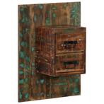 vidaXL Nachtkastje 60x32x80 cm massief gerecycled hout, Verzenden, Nieuw, Hout