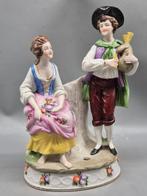 Sitzendorf - Figuur - Figurengruppe „Paar in, Antiek en Kunst, Antiek | Glas en Kristal