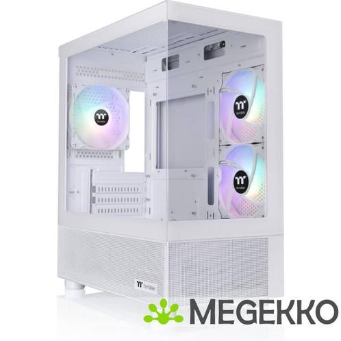 Thermaltake View 170 TG ARGB Snow Micro Tower Wit, Computers en Software, Computerbehuizingen, Nieuw, Verzenden
