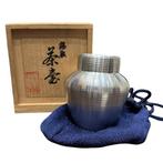 Theekistje / doosje - Chazutsu (theeopbergblik) - Tin, Puur