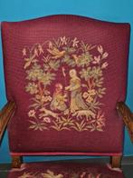 Fauteuil - Hout, Textiel