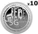 Nederlandse Antillen. 5 Gulden 2008 SilverBishopric