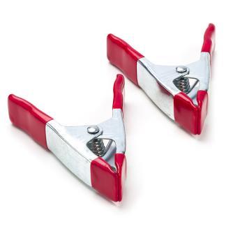 Veerklem | Toolland | 2.5 cm | 2 stuks (Metaal), Doe-het-zelf en Verbouw, Gereedschap | Handgereedschap, Nieuw, Verzenden