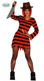 Freddy Krueger kostuum dames, Verzenden, Nieuw, Feestartikel