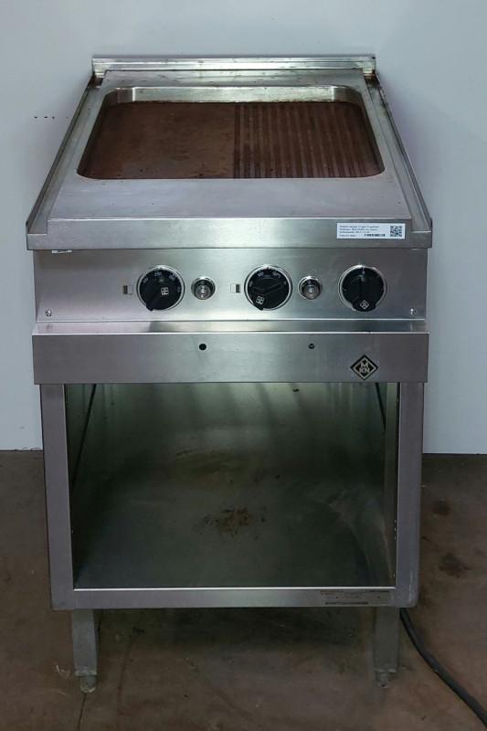 Occasion bakplaat 1/2 glad 1/2 geribbeld, Zakelijke goederen, Horeca | Keukenapparatuur, Gebruikt, Ovens, Magnetrons en Steamers