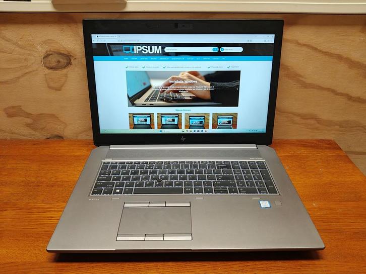 HP Zbook 17 G5 | i7 8750H | 16gb DDR4 | 250gb SSD | Quadr..., Computers en Software, Windows Laptops, 2 tot 3 Ghz, SSD, 17 inch of meer