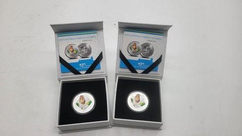 Aruba. 5 Florin 2012 Choco, 2 stuks, Proof (Zonder, Postzegels en Munten, Munten | Europa | Niet-Euromunten
