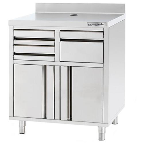 GGM Gastro | Werkkast - voor koffiemachine - 800x600mm - met, Zakelijke goederen, Horeca | Meubilair en Inrichting, Nieuw in verpakking