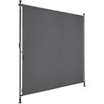 Zonnescherm Taija met handslinger - 150 x 310 cm, donkergrij, Verzenden, Nieuw