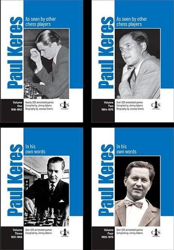 Paul Keres Volume 1-4 beschikbaar voor biedingen