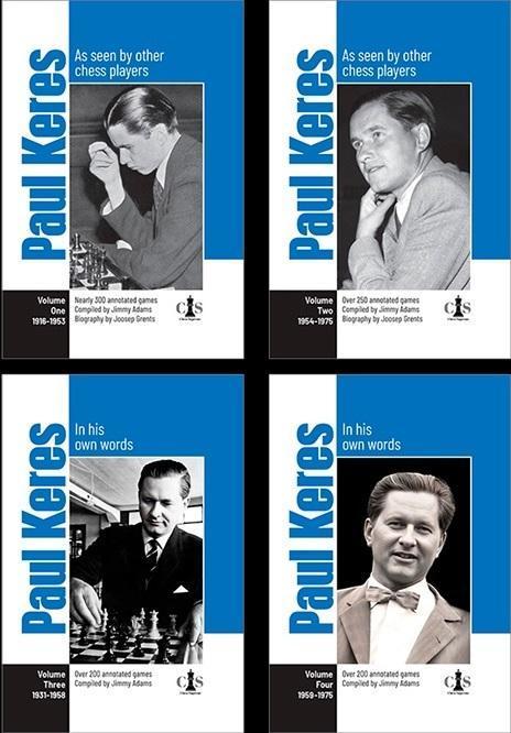 Paul Keres Volume 1-4, Hobby en Vrije tijd, Gezelschapsspellen | Bordspellen, Nieuw, Verzenden