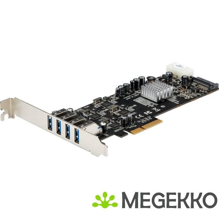 StarTech.com 4-poorts PCI Express (PCIe) SuperSpeed USB 3.2, Computers en Software, USB Sticks, Nieuw, Verzenden
