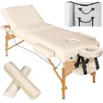 3 zones massagetafel-set Somwang met 7,5cm matras, rolkussen, Sport en Fitness, Massageproducten, Verzenden, Nieuw