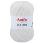 Katia Bambi - 300 wit - Chenille Garen, Hobby en Vrije tijd, Breien en Haken, Ophalen of Verzenden, Nieuw