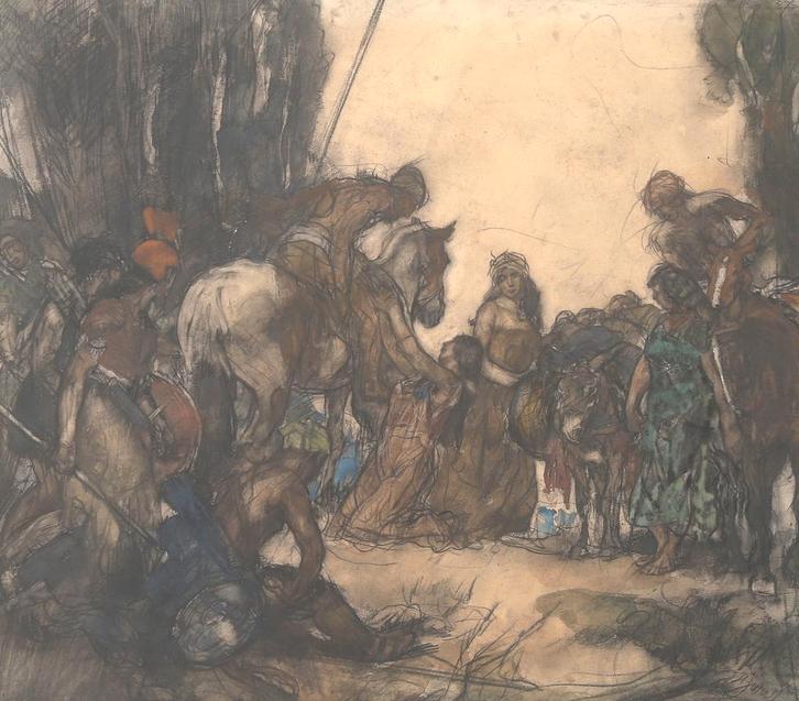 Johannes Hendricus Jurres (1875-1945), Huis en Inrichting, Slaapkamer | Bedden, Gebruikt