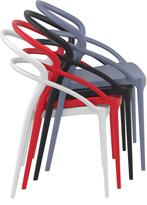 Tuinstoel - Pia - Wit - Siesta Exclusive, Tuin en Terras, Tuinstoelen, Verzenden, Nieuw