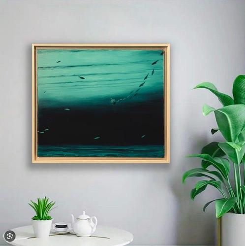 Yeyo Argüez - Deep 017, Antiek en Kunst, Kunst | Schilderijen | Modern