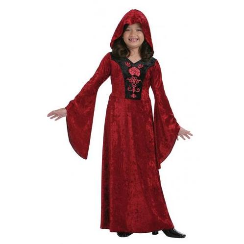 Rood Halloween vampier kostuum voor meisjes - Dracula Vamp.., Kinderen en Baby's, Carnavalskleding en Verkleedspullen, Ophalen of Verzenden