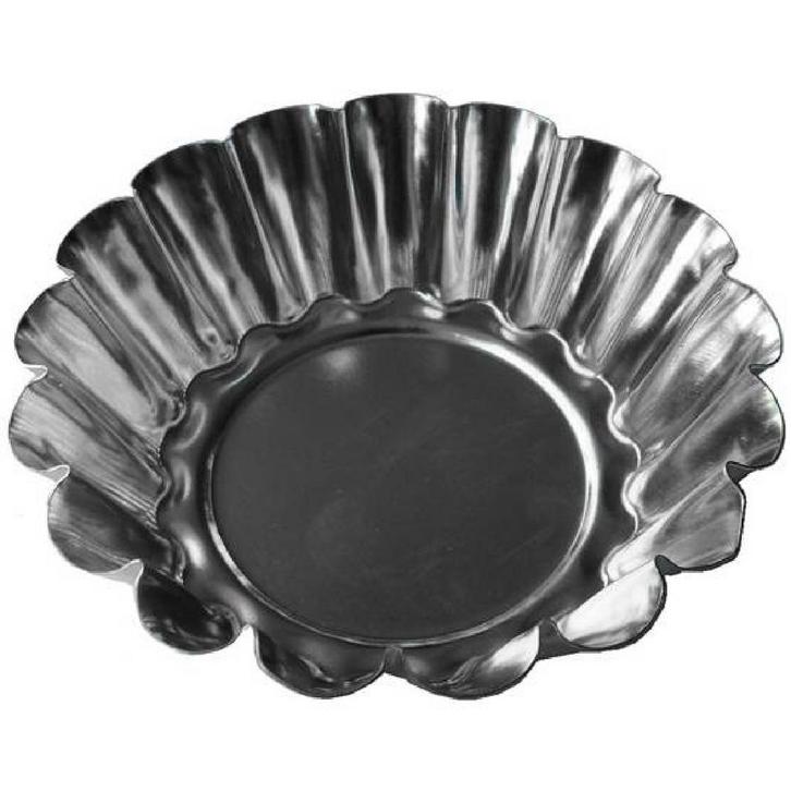 Tartelettevorm Gekarteld Ø6,5x2,5cm, Hobby en Vrije tijd, Taarten en Cupcakes maken, Nieuw, Verzenden