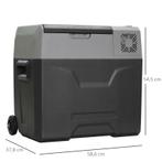 TRUUSK Autokoelkast, Koelbox, 50L, Tot -20 C, Touchdisplay,, Auto diversen, Verzenden