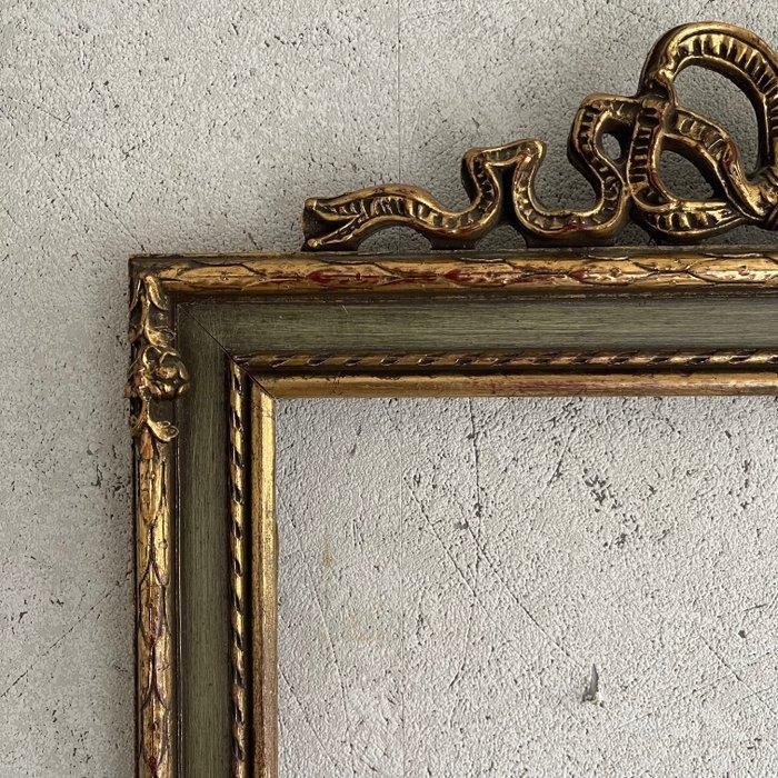 Lijst- Strik - Hout - Verguld Schilderij Kader, Antiek en Kunst, Curiosa en Brocante
