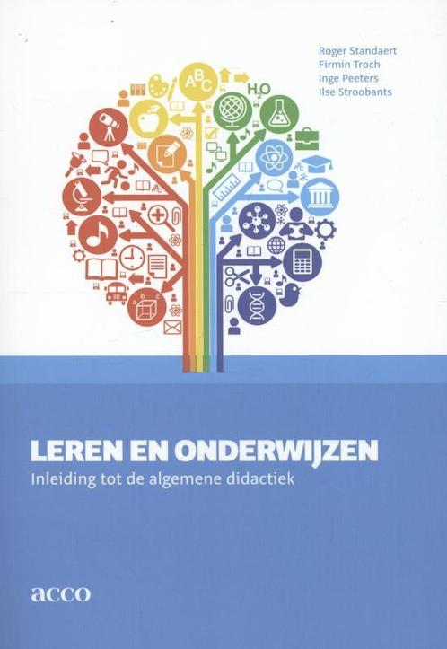 Leren en onderwijzen 9789033489679 Inge Peeters, Boeken, Studieboeken en Cursussen, Zo goed als nieuw, Verzenden