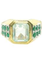 Zonder Minimumprijs - Ring - 9 kt. Zilver, Geel goud, Nieuw