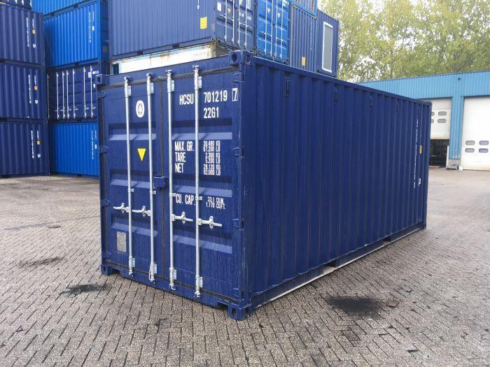 Stalen vloer container | Opslag | Nieuw | Snel Geleverd, Zakelijke goederen, Machines en Bouw | Keten en Containers