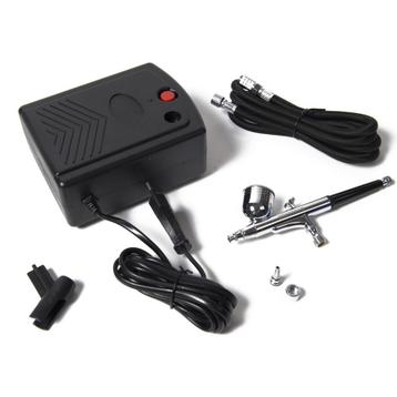 Hofftech Mini airbrush compressor set - 220 volt - inclus... beschikbaar voor biedingen
