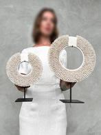 Decoratief ornament - NO RESERVE PRICE - Pair of white