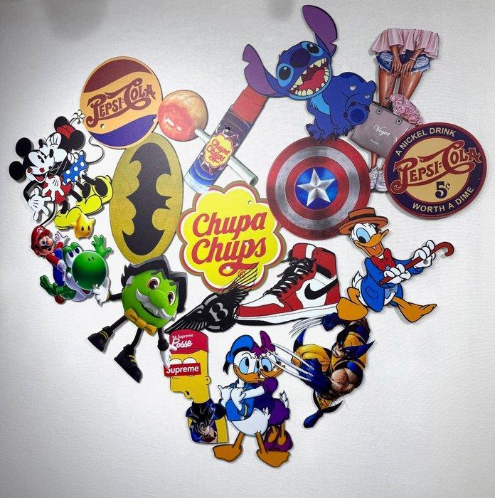 Le Youn (XX) - Pop Heart, Antiek en Kunst, Kunst | Designobjecten