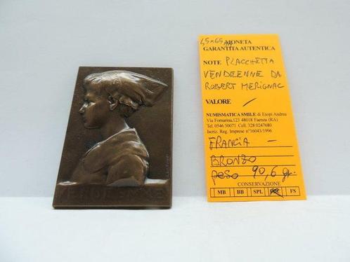 Frankrijk. Placchetta Vendeenne da Robert Merignac (Zonder, Postzegels en Munten, Munten en Bankbiljetten | Toebehoren