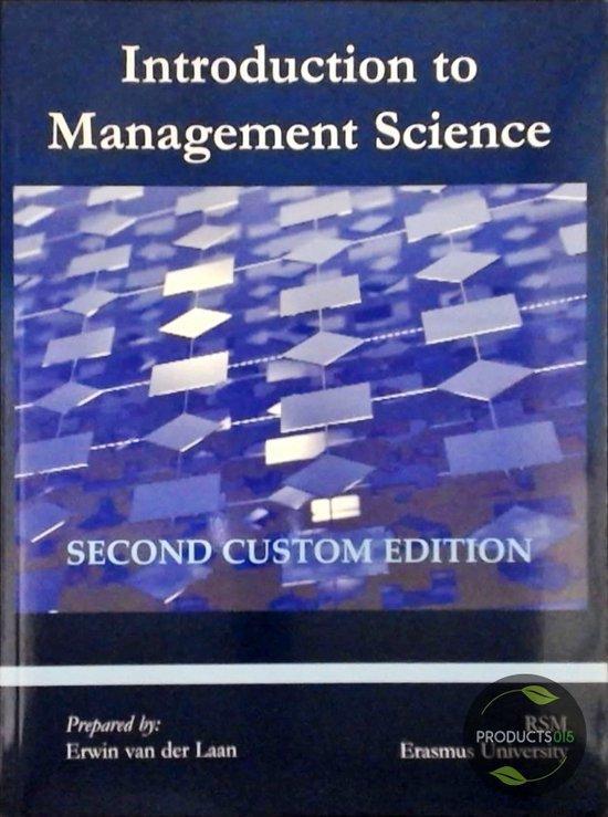 Introduction to management science 9781121217393, Boeken, Economie, Management en Marketing, Zo goed als nieuw, Verzenden