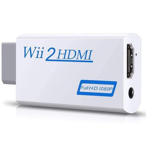 Wii to HDMI Adapter (Wii Accessoires), Spelcomputers en Games, Spelcomputers | Nintendo Wii, Zo goed als nieuw, Ophalen of Verzenden