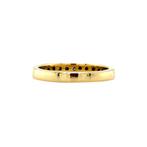 Gouden rijring met diamant 14 krt, Sieraden, Tassen en Uiterlijk, Ringen, Ophalen of Verzenden, Nieuw