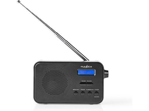 Veiling - Nedis DAB+ Radio - Draagbaar Model - DAB+ / FM - 1, Auto-onderdelen, Elektronica en Kabels