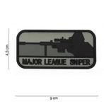 Patch major league sniper  pvc met klittenband, Verzamelen, Militaria | Algemeen, Verzenden