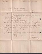 Griekenland 1881 - Brief van Athene naar Padua, verzonden, Gestempeld