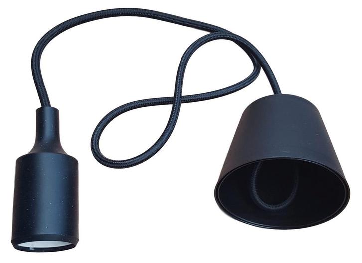 LED lamp DIY | pendel hanglamp - strijkijzer snoer | E27 sil, Huis en Inrichting, Lampen | Overige, Nieuw, Verzenden