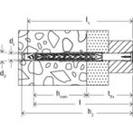 Fischer SXRL 10 x 160 T Constructie/kozijnpluggen - T40 -, Doe-het-zelf en Verbouw, Nieuw, Ophalen of Verzenden